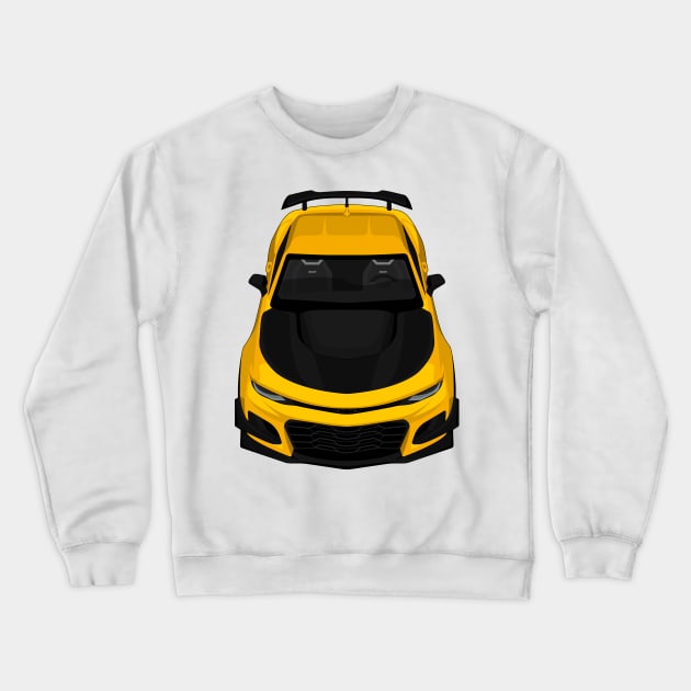 camaro zl1 1le gold Crewneck Sweatshirt by VENZ0LIC